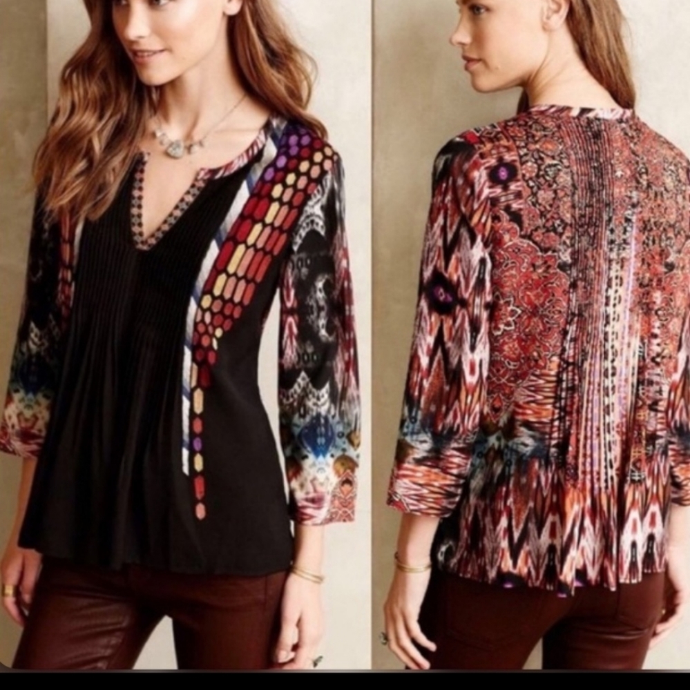 Anthropologie Ranna Gill top - Picture 2 of 6